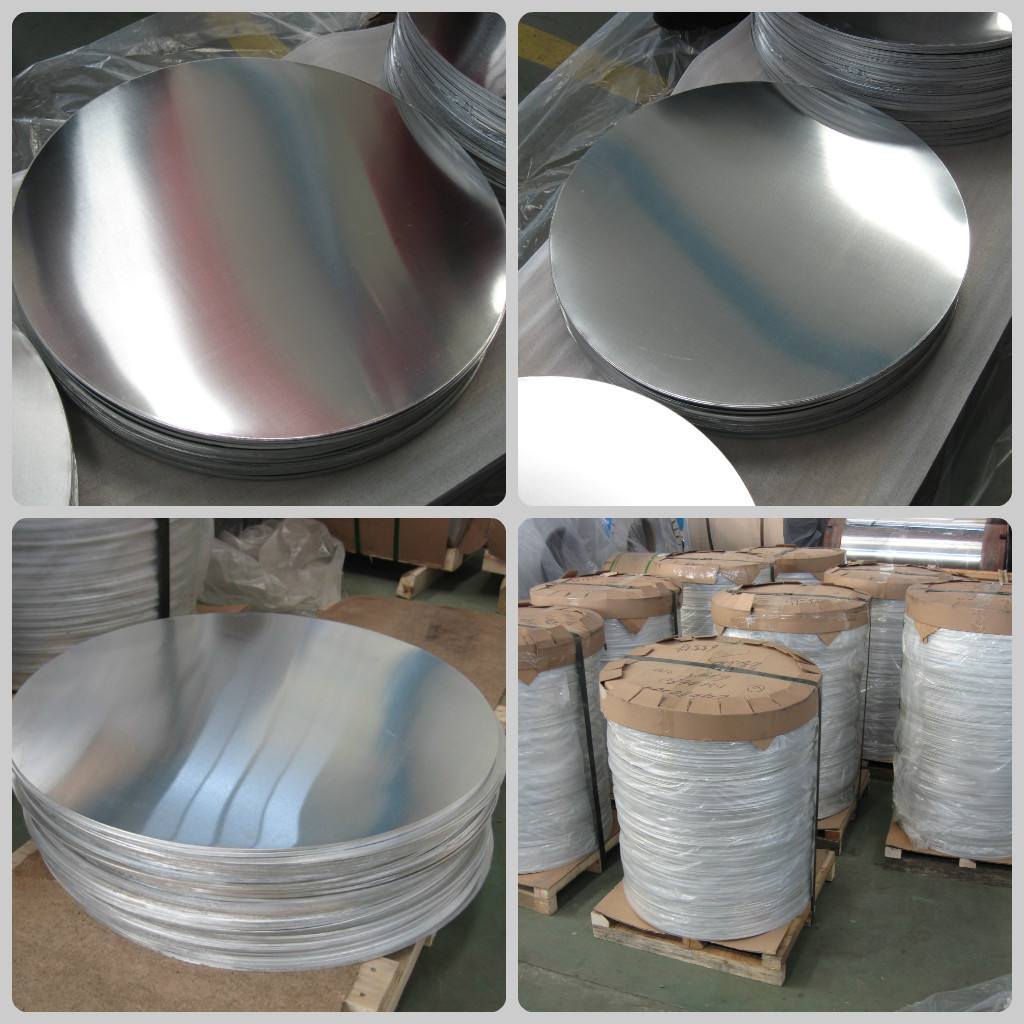 Round Aluminium Circles Plate for Frypan (1050, 1060, 1350, 3003)