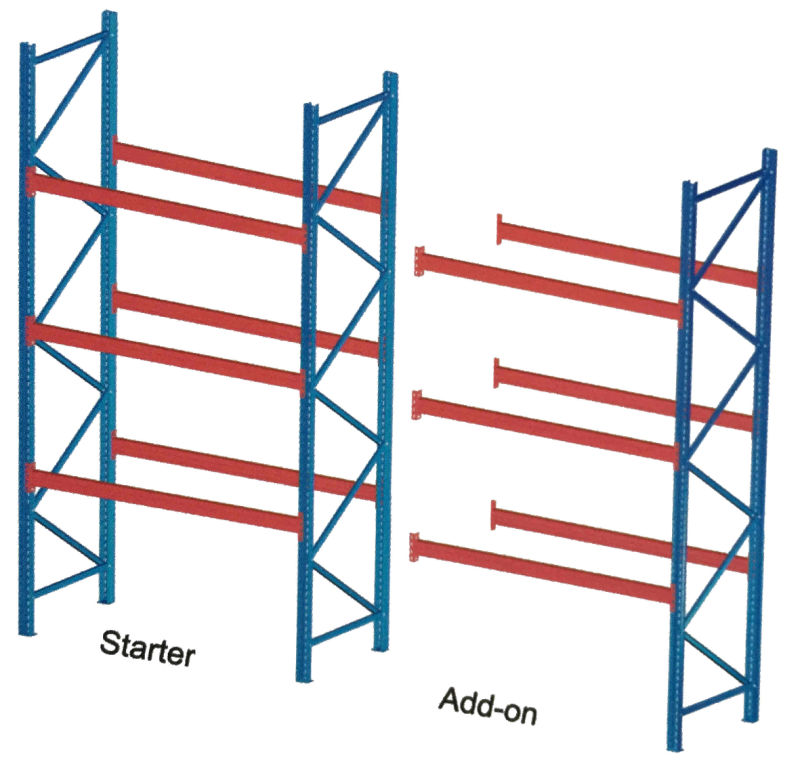 Good Quality Middle Duty Warehouse Storage Rack (Zhr19)