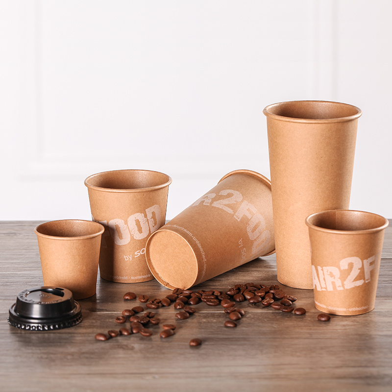 PE Coated Hot Drinks Double Wall Paper Cups