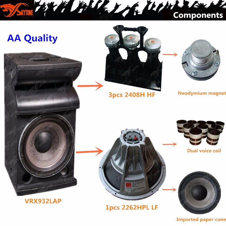Vrx932lap Sound System Professional Audio Active Line Array Speaker