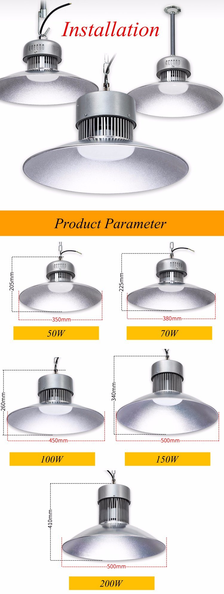 Aluminum LED Bulb Light LED Light