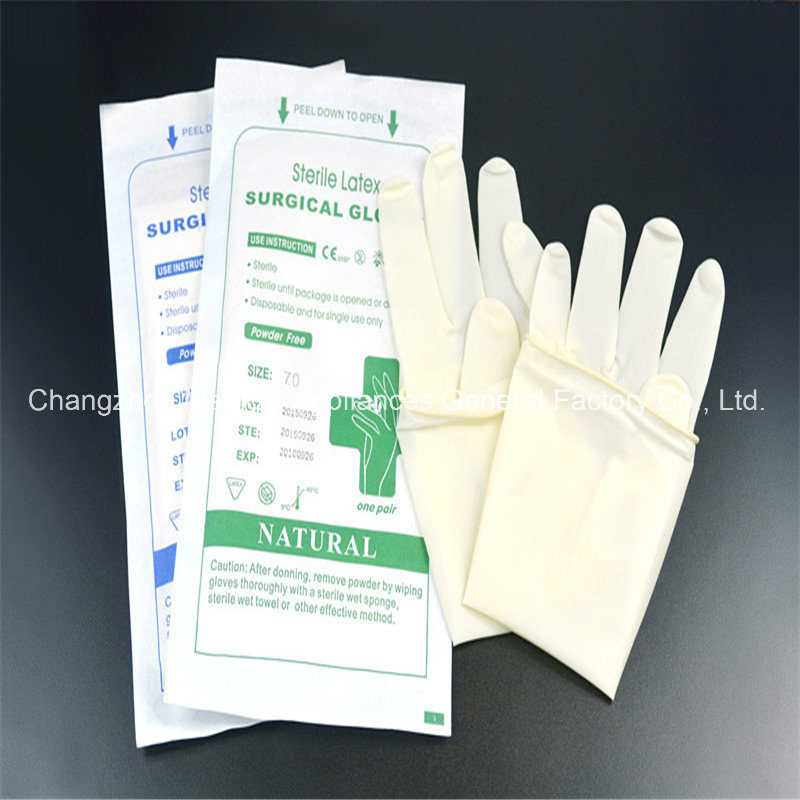 Medical Disposable Sterile Latex Surgical Glove