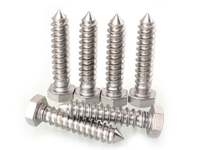 Customized High Strength Hex Head Self Tapping Wood Screws