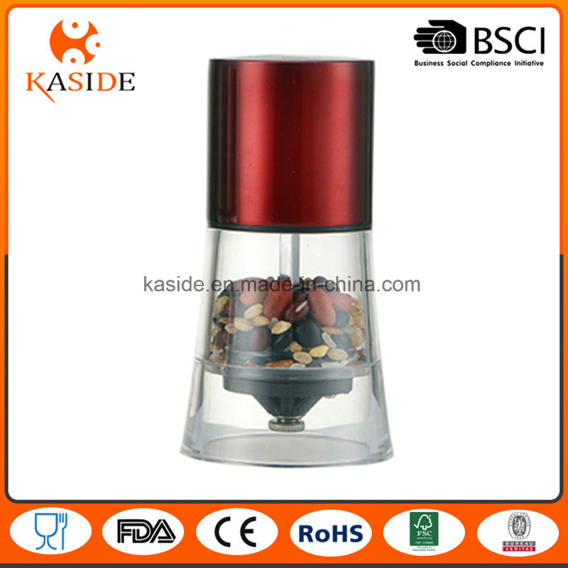 Color Painting Manual Operate Ceramic Salt Pepper Mill