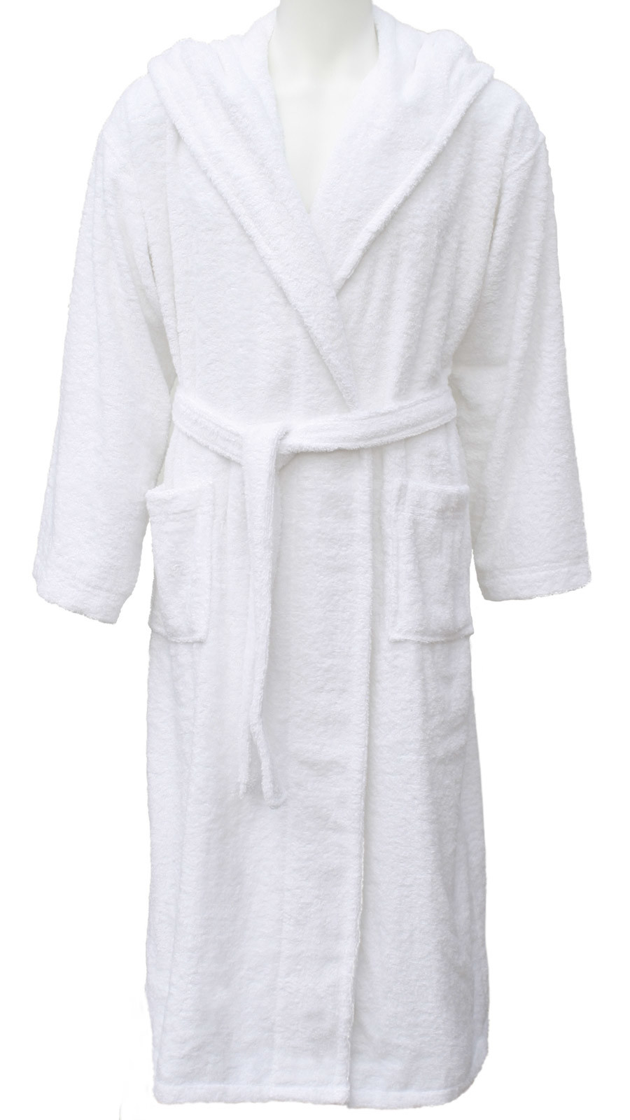 100%Cotton White Hotel Terry Towel Bathrobe (DPH7426)
