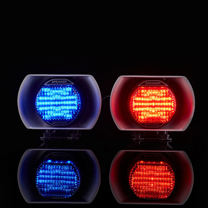 Police Motorcycle Integreated Patrol LED Light Siren Speaker