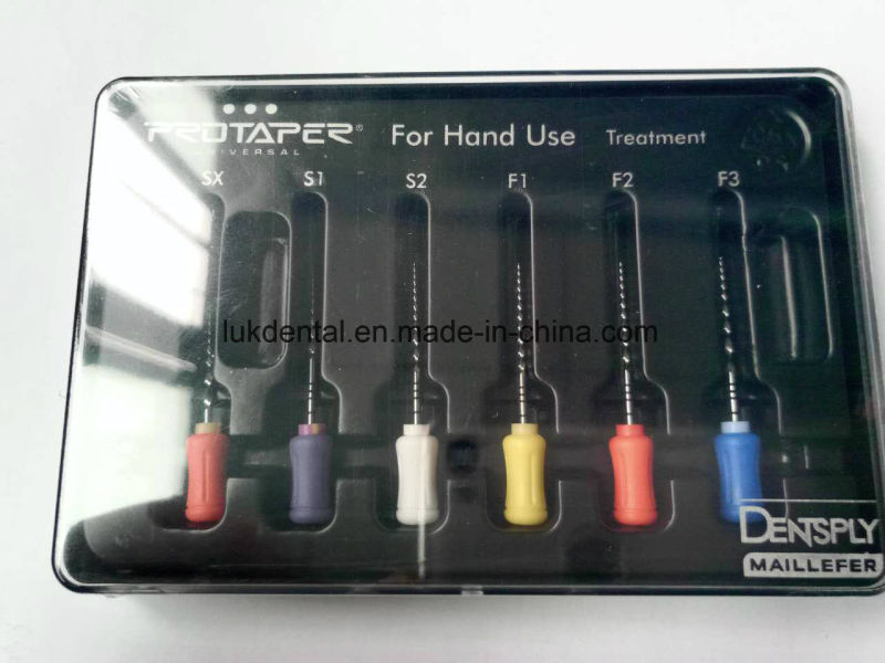 Hot Sale Endodontic Dentsply Protaper Files Hand Use (CE certificated)