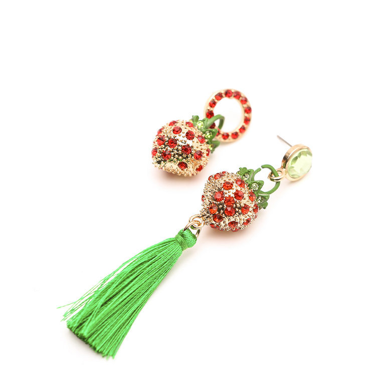 Colorful Tassel Earrings Bohemian Dangle Drop Stud Earrings Women Gifts