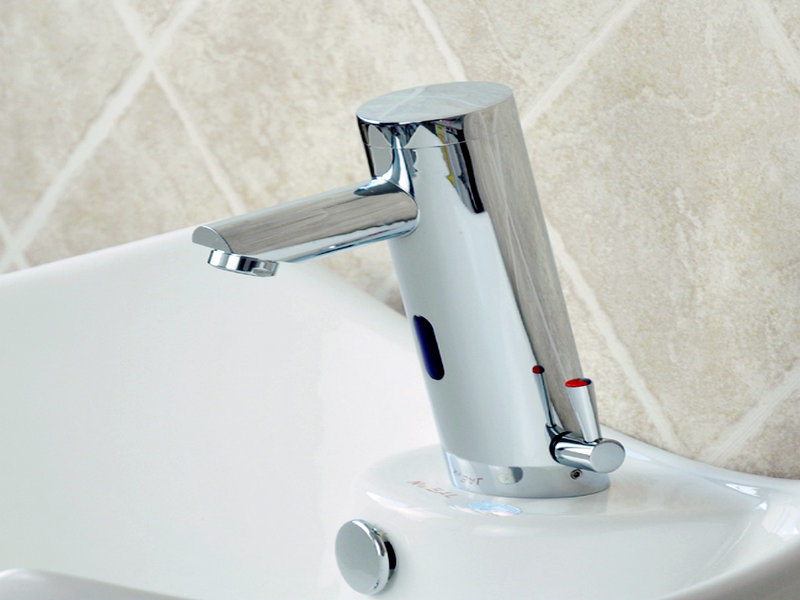 Vertical Type Sensor Basin Faucet and Mixer