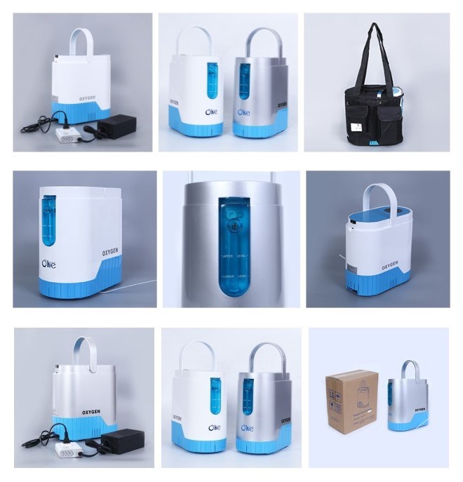 Small Medical Devices Portable Remote Control Oxygen Concentrator for Cars