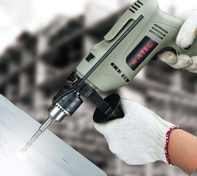 Ni-CD Battery Electric Hand Tool Cordless Drill (AT7512)