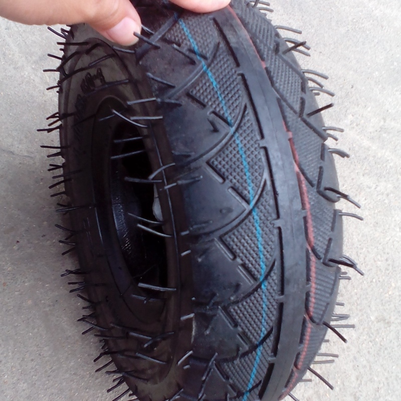 9 Inch 10 Inch 3.50-4 Rubber Pneumatic Wheelbarrow Tire