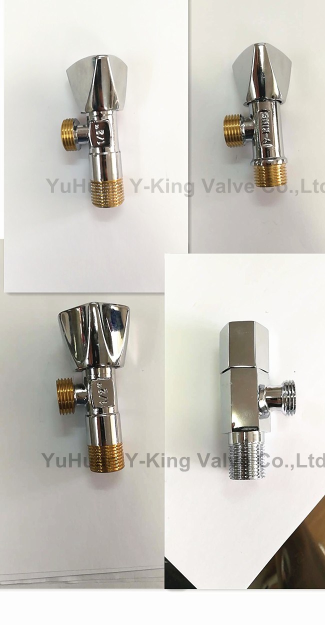 High Quality Factory Sales Brass Angle Ball Valve (YD-5009)
