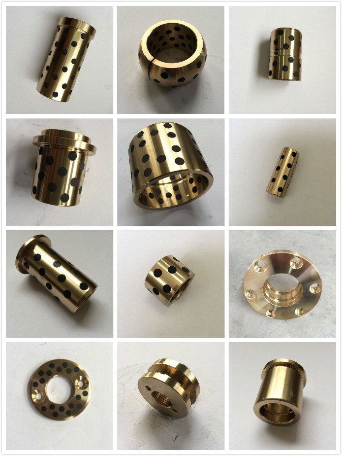 Iolite Sintered Bronze Bearing Bush Oiless Porous Bronze Bushing