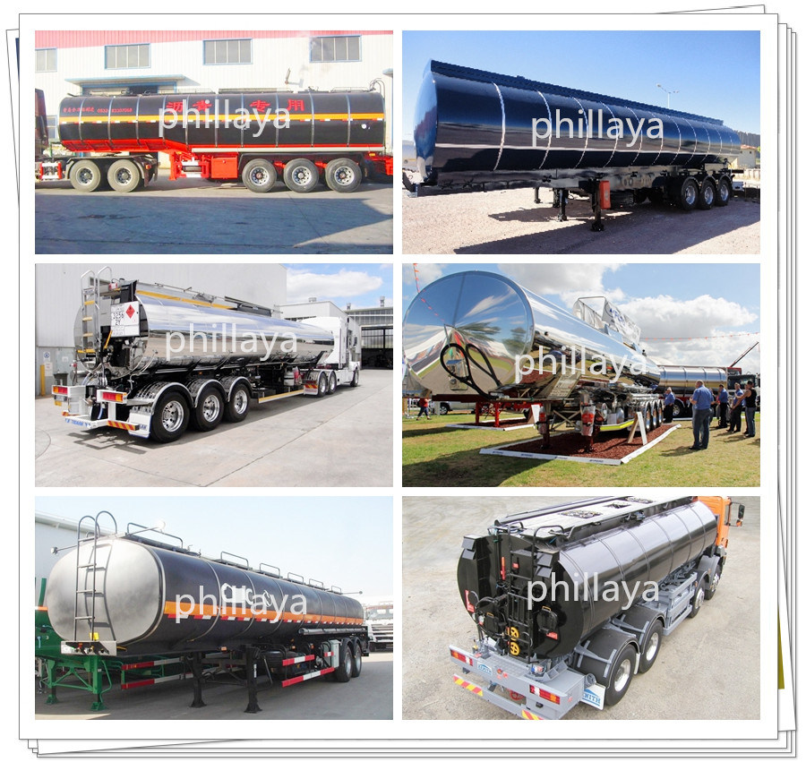 China Made Bitumen Liquid Tank for Semi Trailer