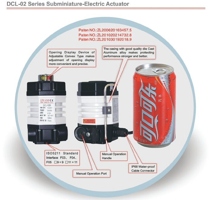 Intelligence Quarter-Turn Electric Actuator for Valves