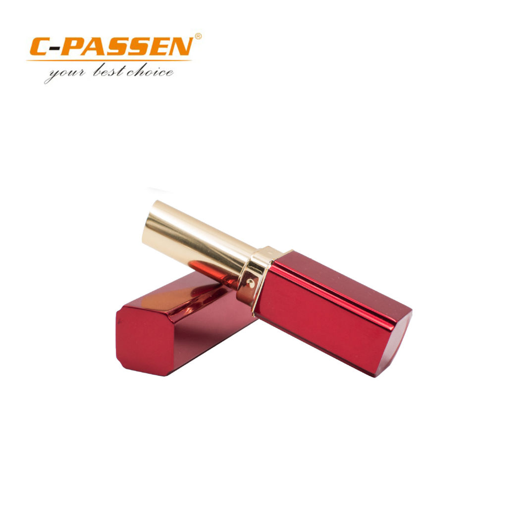 Luxury Chinese Red Empty Lipstick Tube