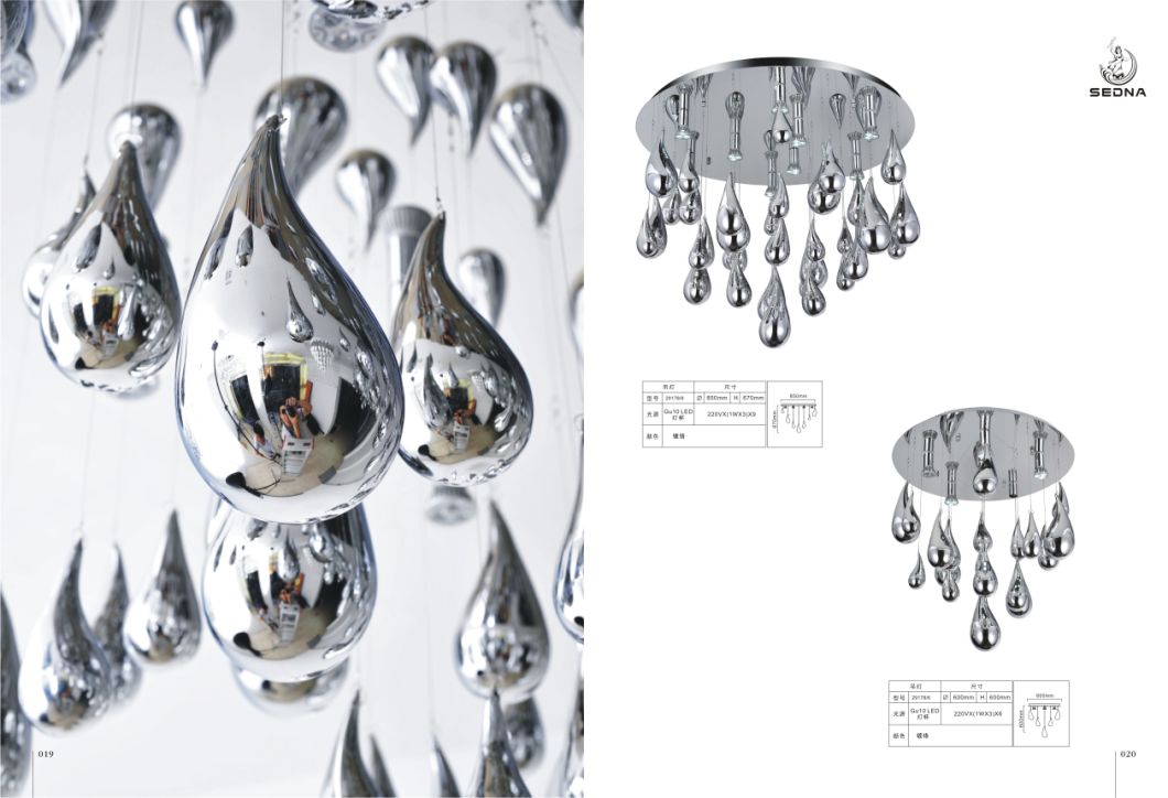 Guzhen Decorative Chandelier Lighting (SL29178-9)