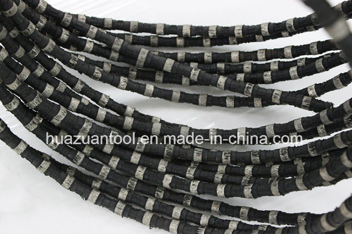 Poland 11.5mm Cutting Diamond Wire Saw 40 Beads Wire Saw for Concrete