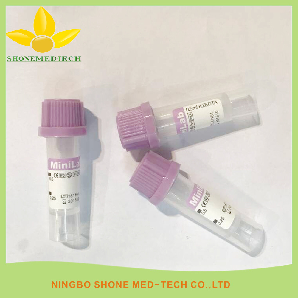 Sterile Mini Tube Lithium Heparin with FDA Certificate