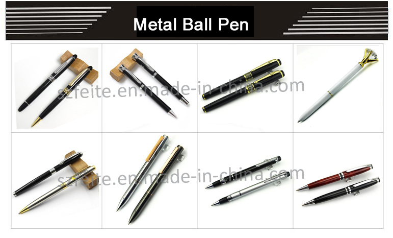 Promotion Business Gift Metal Ball Pen Office Stationery Ball Point Pen