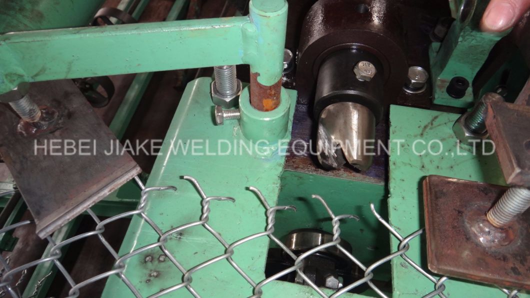 Galvanized Chain Link Fence Machine Double Wire