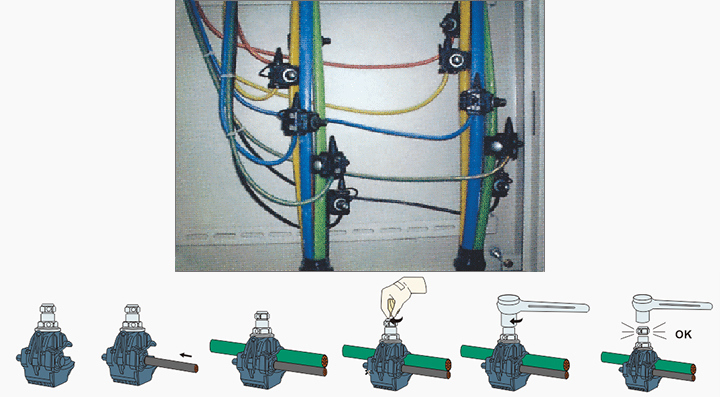 Low Voltage Electric Insulation Piercing Connector/Cable Clamp/Piercing Clamp