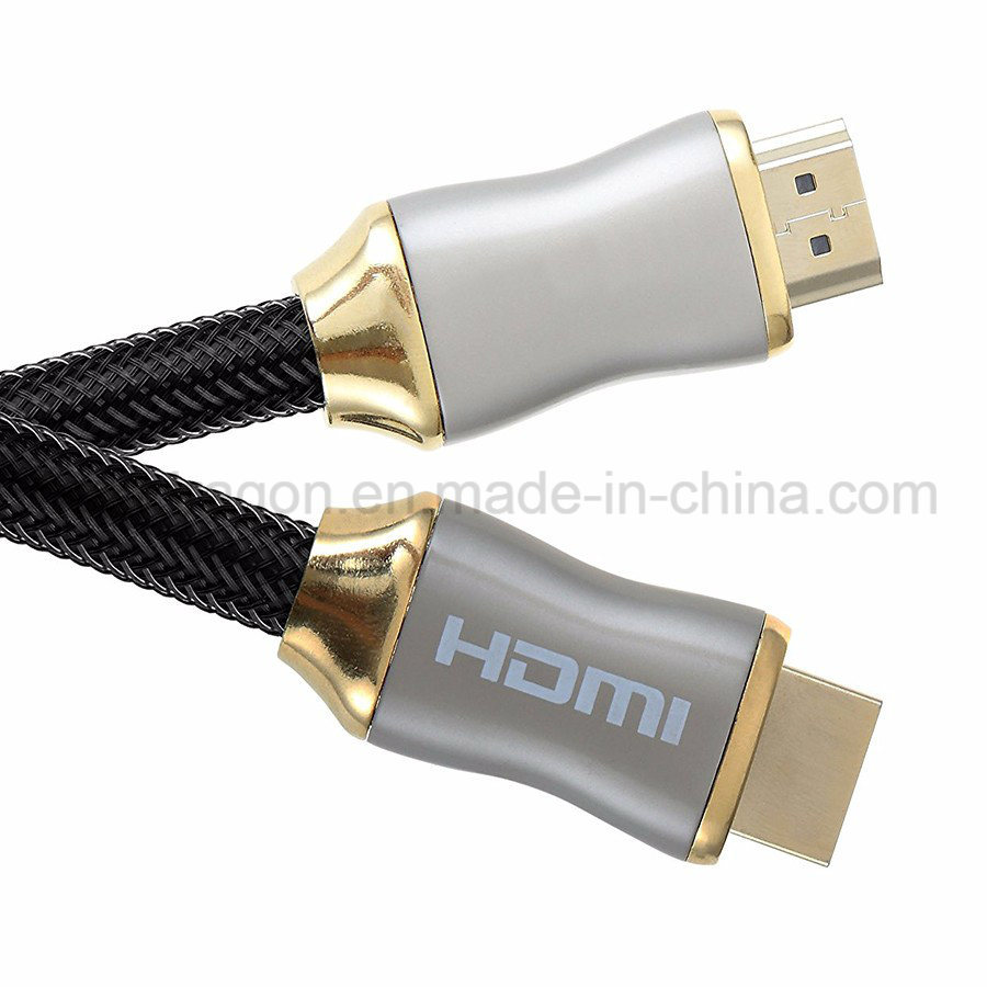 High Speed 1080P 3D Plug Male to Male HDMI Cable