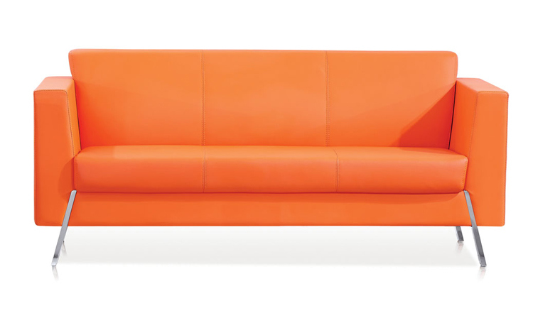 Different Colors of PU Type Office Lounge Sofa for Office Reception Seating