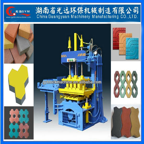 Hydraulic Concrete Block Machine/Cement Brick Machine/Hollow Brick Machine/Interlock Block Machine