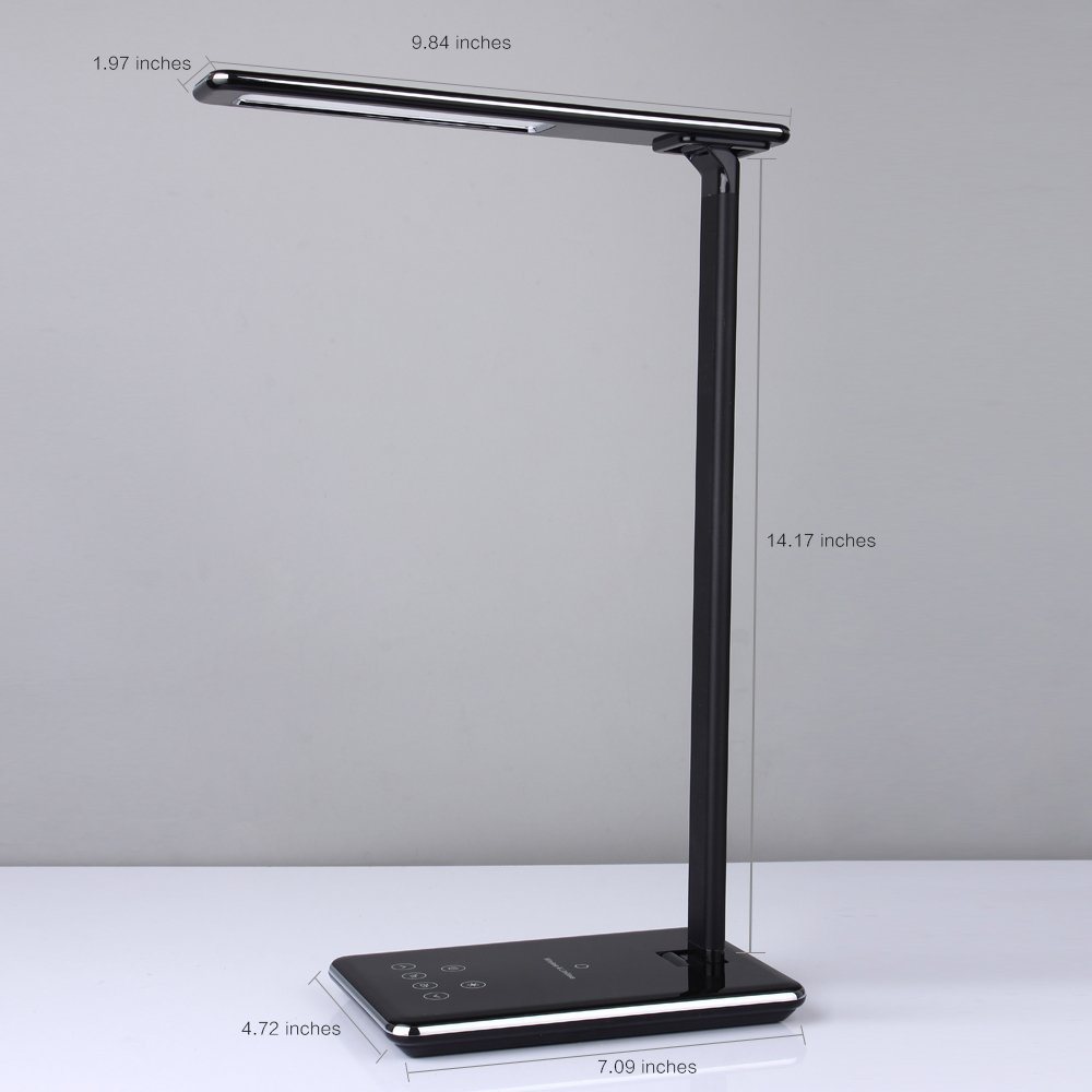 LED Desk Lamps with Phone Qi Wireless Fast Charger LED Table Lamp LED Light LED Reading Light LED Book Lamp LED Light