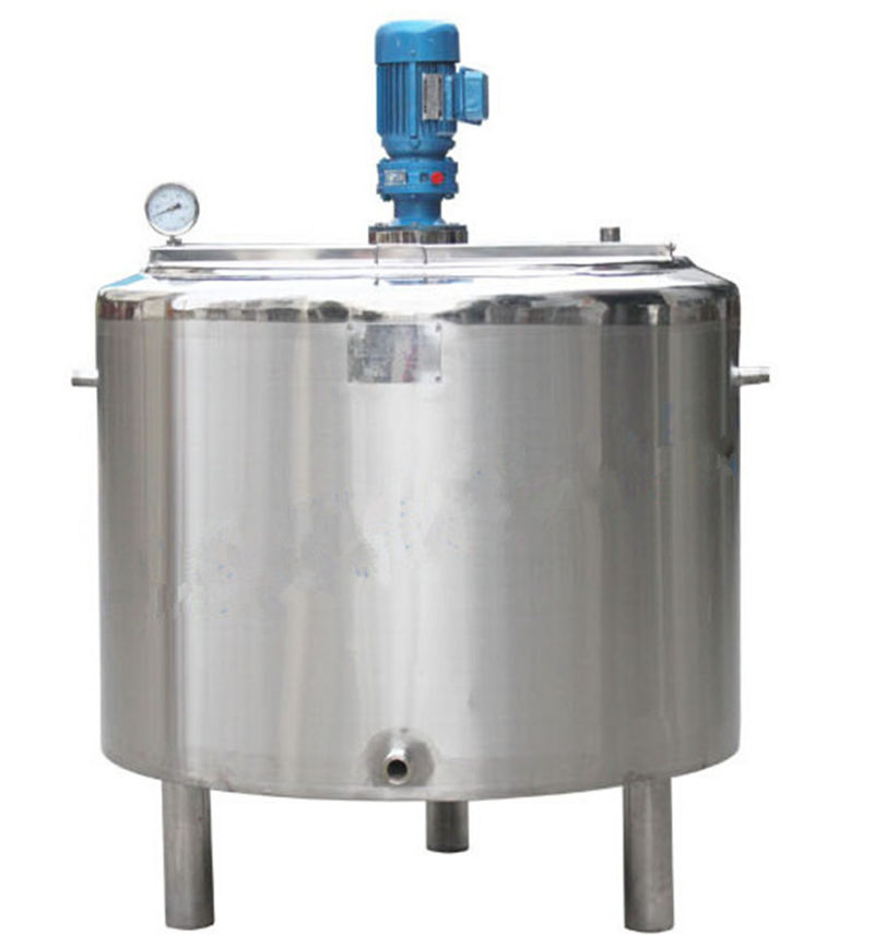 Sanitary Electric Heating Blending Tank Mixer