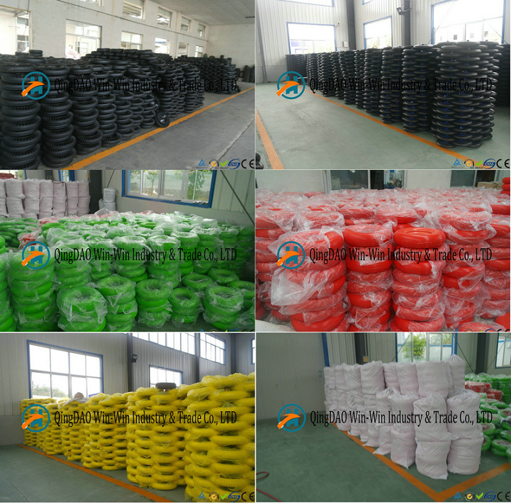 13 Inch Semi-Pneumatic Rubber Wheels for Wheelbarrows