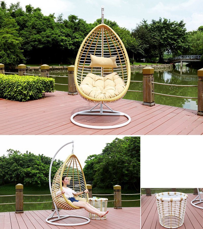 2018 New Design Outdoor Modern Garden Swing Chair-8089