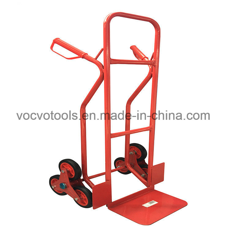 200kg Heavy Duty Six Wheel Hand Cart for Climbing Stairs Tool Trolley