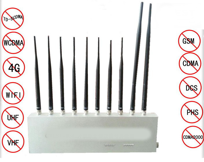 Vf808 Each Antenna 1.2W Mobile Phone Signal Jammers