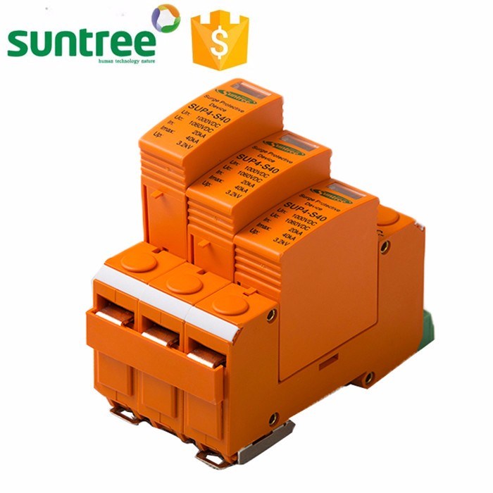 Surge Arrester 2p and 3p SPD Protection Produce by Suntree