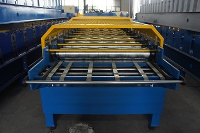 Colored Steel Roof Tile Roll Forming Making Machine