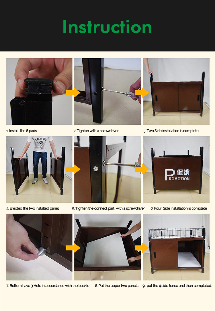 Supermarket Wire Dump Bin Promotion Counter Promotion Desk Foldable Promotion Table