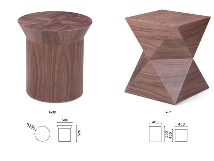 Popular Simple Steady Wooden Restaurant Coffee Table for Sale