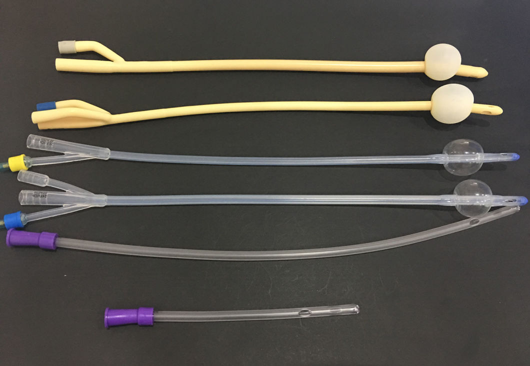 Foley Catheter Foley Siliconized Latex Catheter (2 way, 3way)