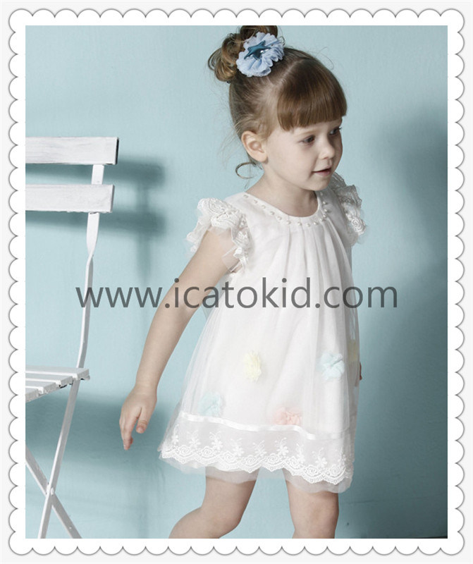 Flower Girls Bridesmaid Dress Infant Dress