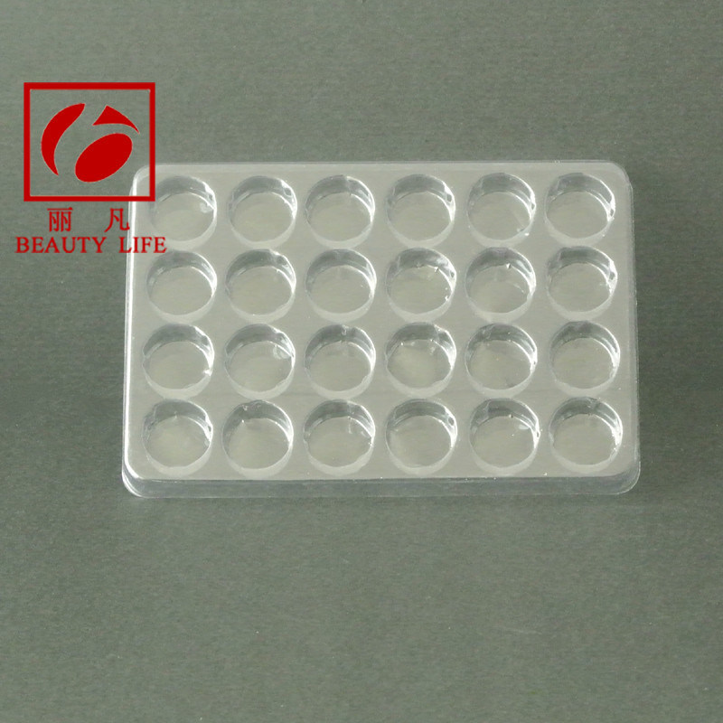 Inner Tray with PVC Flocking Wholesale PVC, Pet, PE, PP Blister Tray Box Packaging