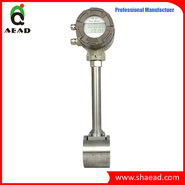 Air / Gas Flow Sensor Vortex Shedding Flowmeter