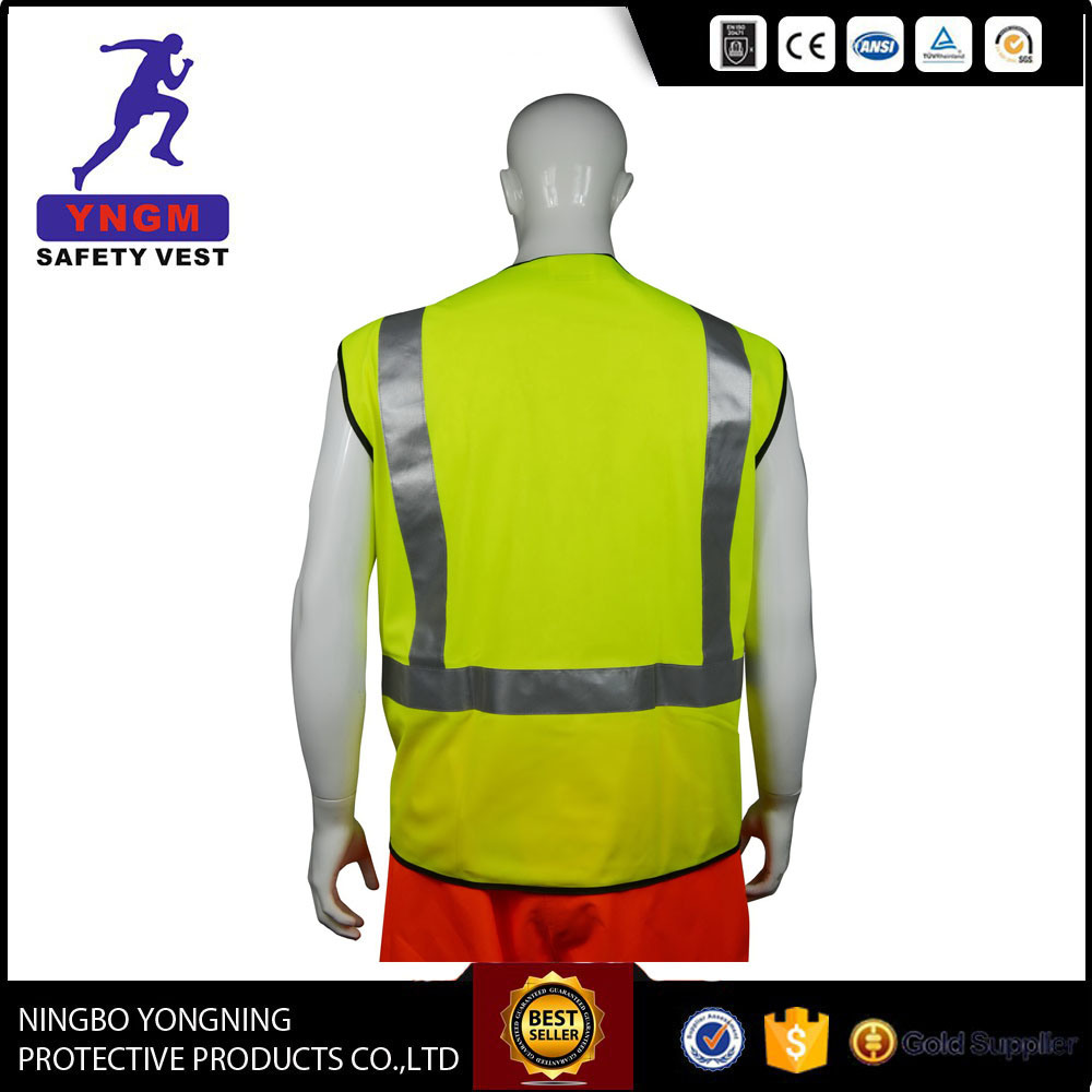 High Quality Safety Cheap Reflective Vest, Knitting Reflective Safety Vest