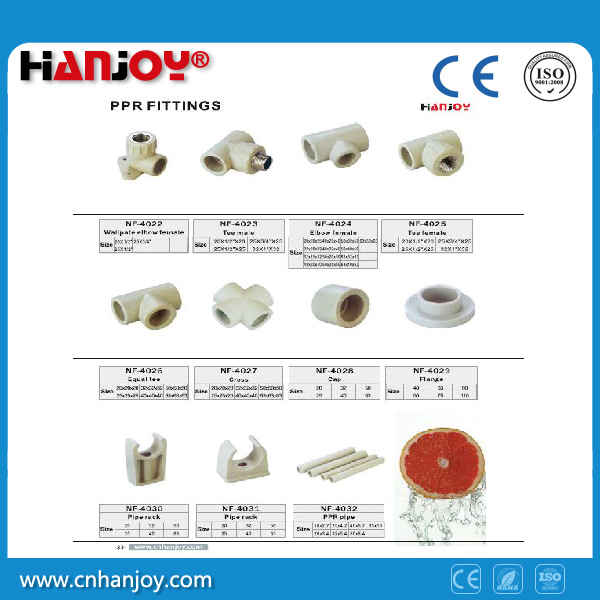 Pipe Rack Accessory Water Pipe Fittings PPR Parts