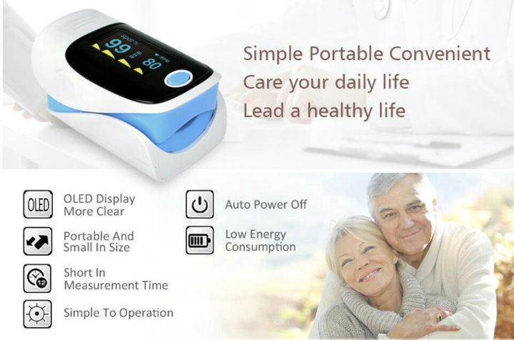 High Quality Fingertip Pulse Oximeter with Ce Certification