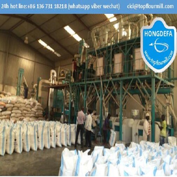 50t Per Hour Maize Flour Mill Equipment