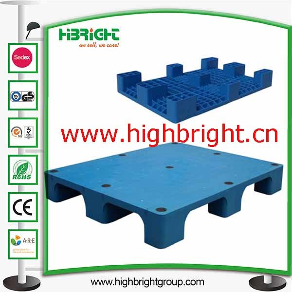 Reinforced Heavy Duty HDPE Euro Pallet with Steel Tube