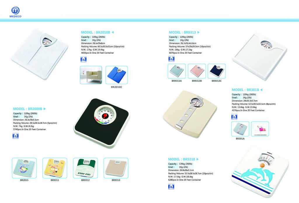 Me Homecare Equipment Body Electronic Scale Br2010b